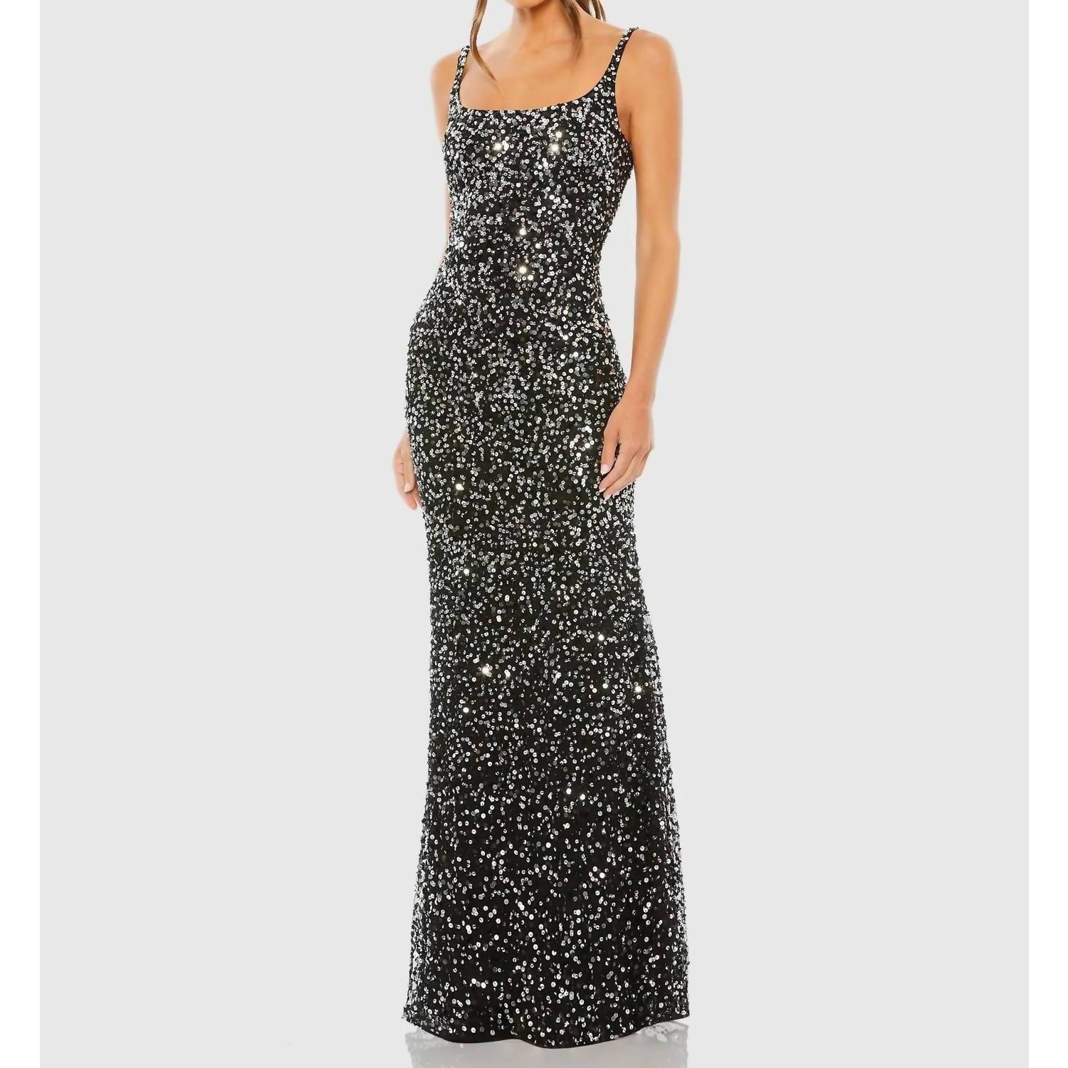 New Mac Duggal Women's Formal Dress In Black